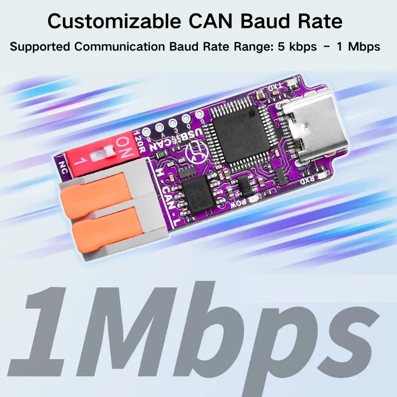 USB to CAN Analyzer | PCAN Compatible | 5Kbps-1Mbps - Image 3